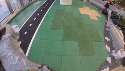 Indoor Recreational Play Area at LaGuardia Airport 